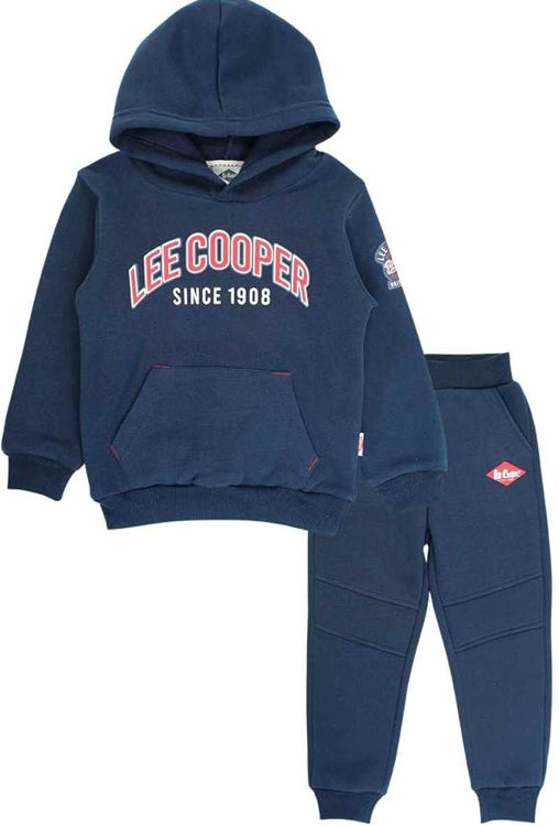 Picture of GLC3441 TWO PIECE LEE COOPER THERMAL FLEECY HOODY TRACKSUIT